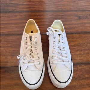 Converse white Canvas Sneakers